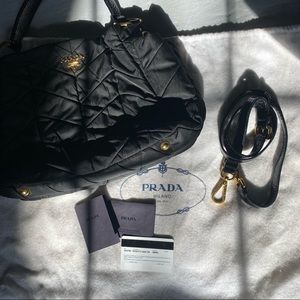 Medium Prada Nylon crossbody! LOTS of life left in her!